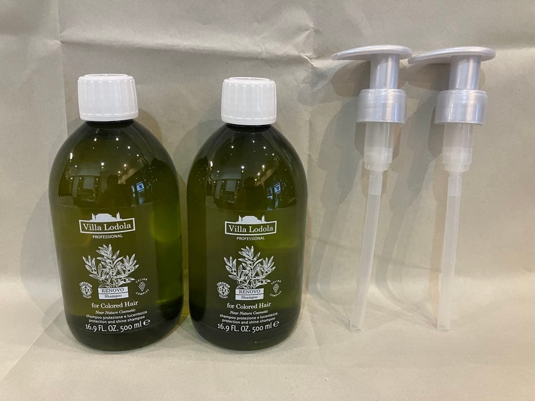 ヴィラロドラ レノーボシャンプー500ml 2本