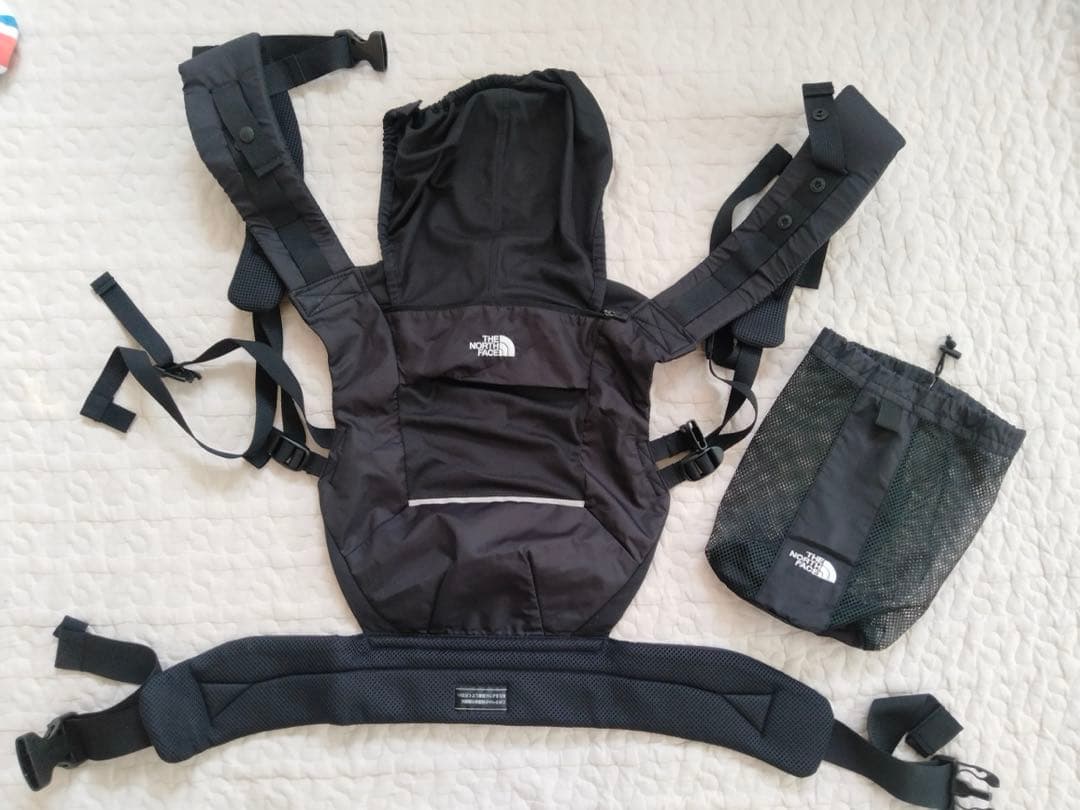 THE NORTH FACE 抱っこ紐 BLACK - メルカリ