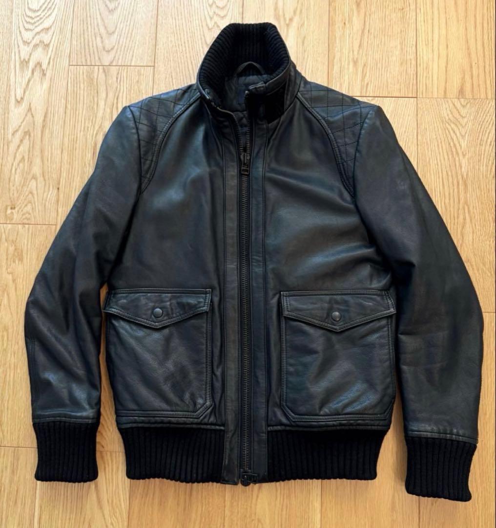 ユナイテッドアローズ レザージャケット A-2 ボンバー 革ジャン 別注】 ＜Schott＞ A2 ジャケット