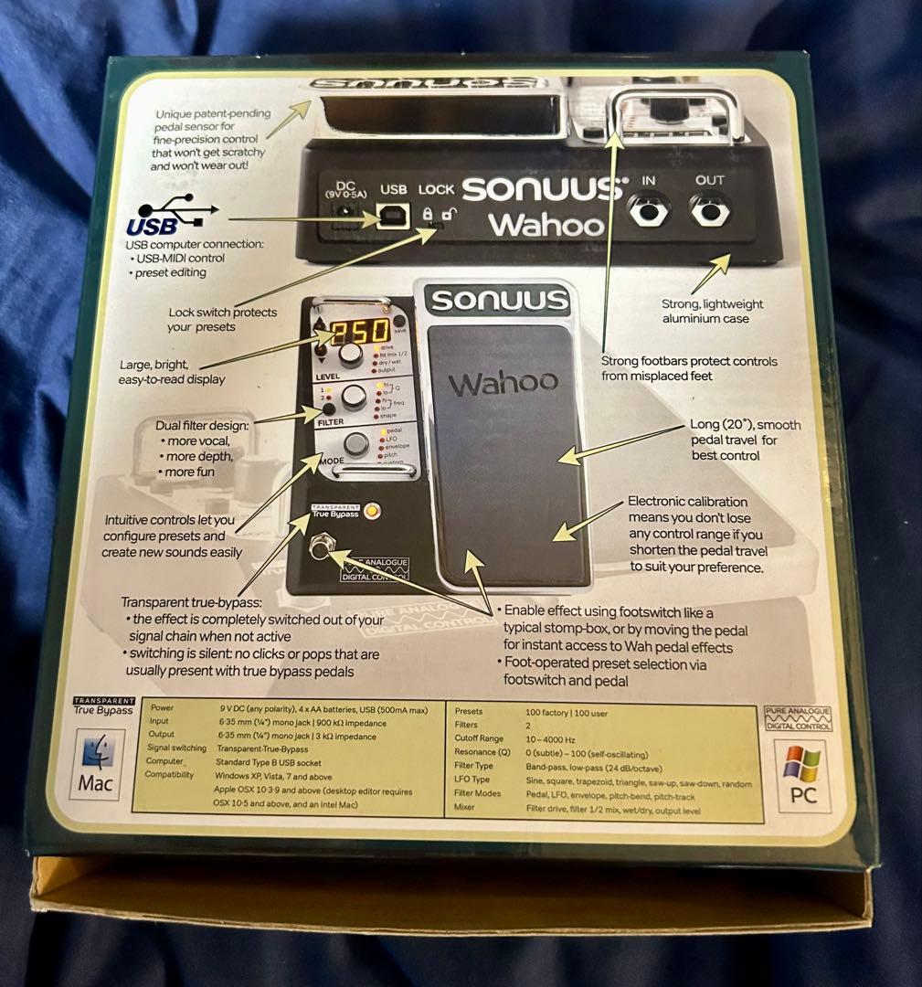 SONUUS Wahoo ワウペダル ノエルギャラガー使用 - メルカリ