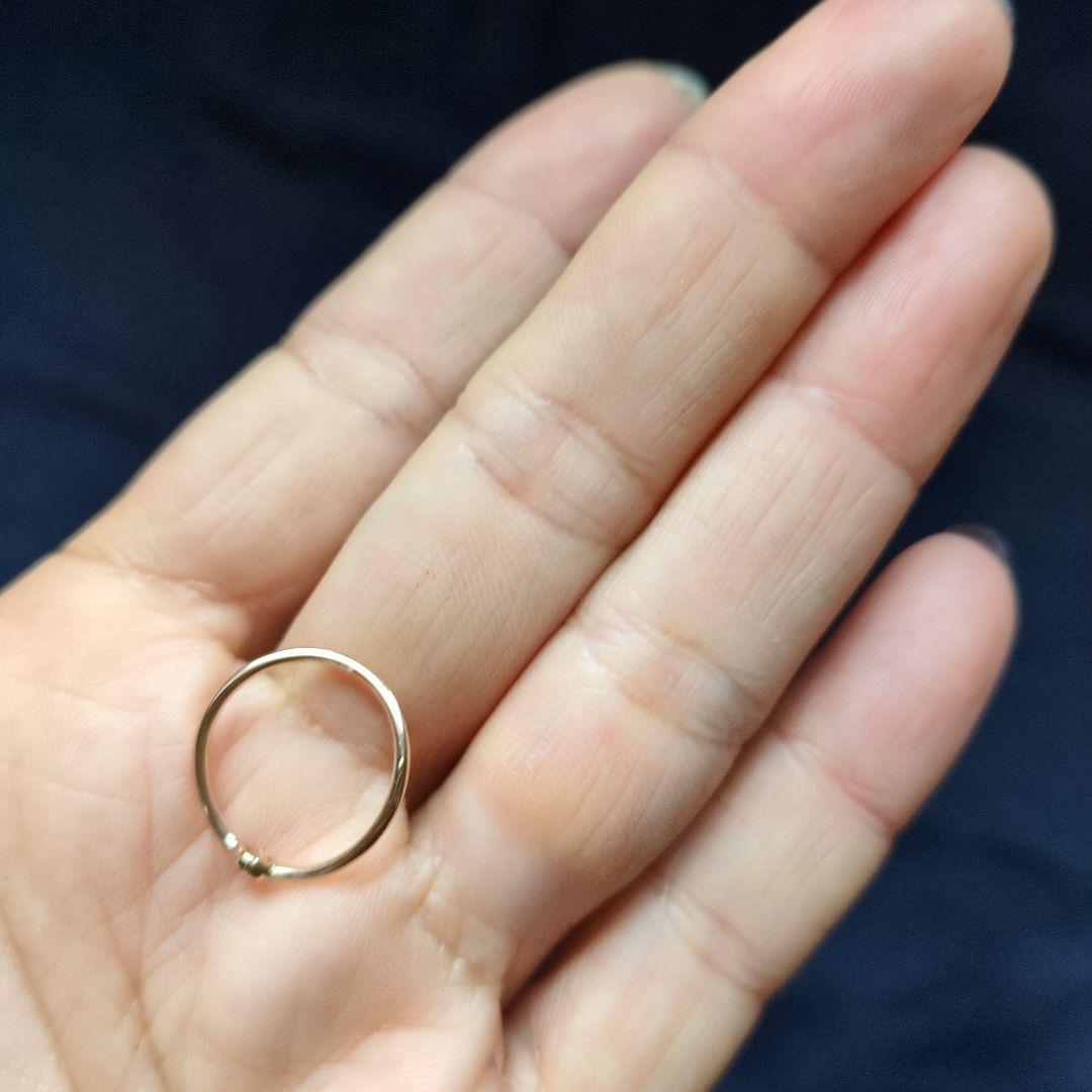 ティファニー シングルロウ リング 750 rg 6.5号 美品 現行品 - メルカリ