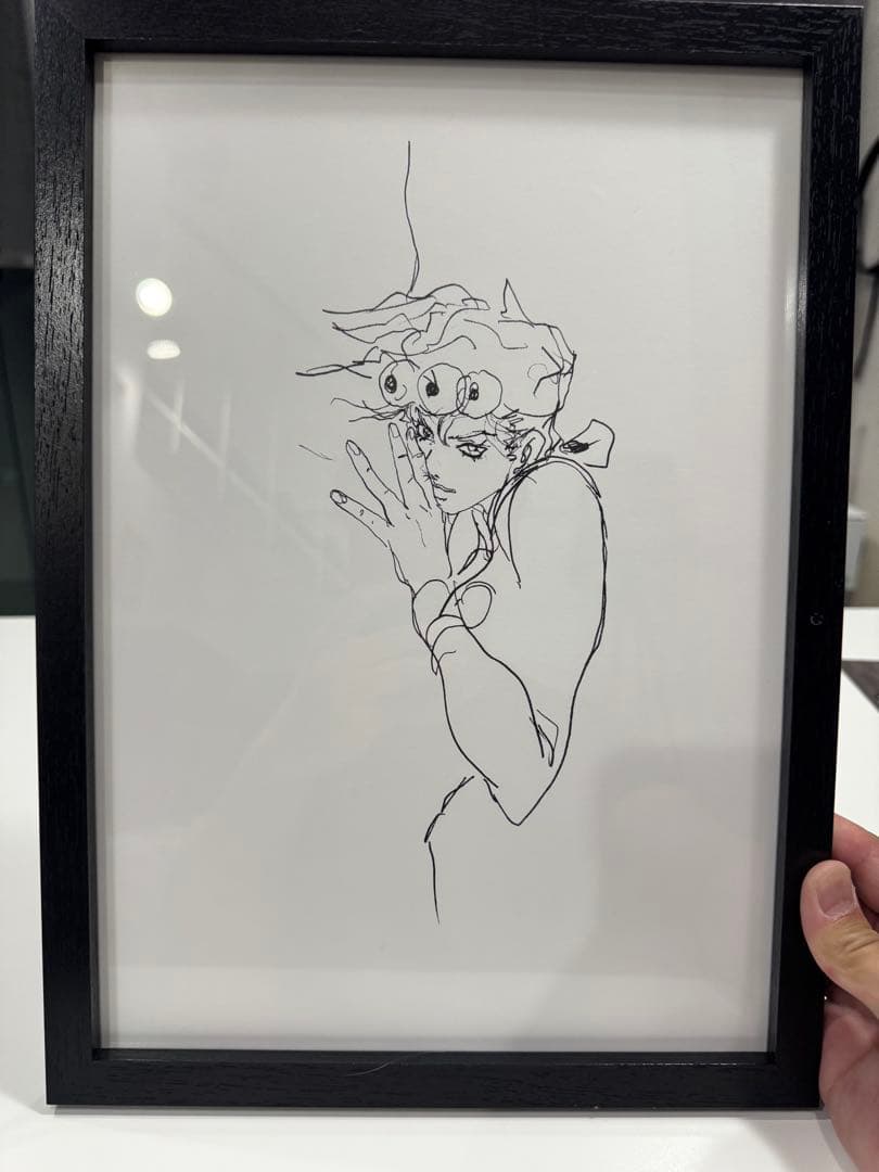 【処分価格】ジョジョ展ドローイングアート　複製原画　ジョルノジョバァーナ