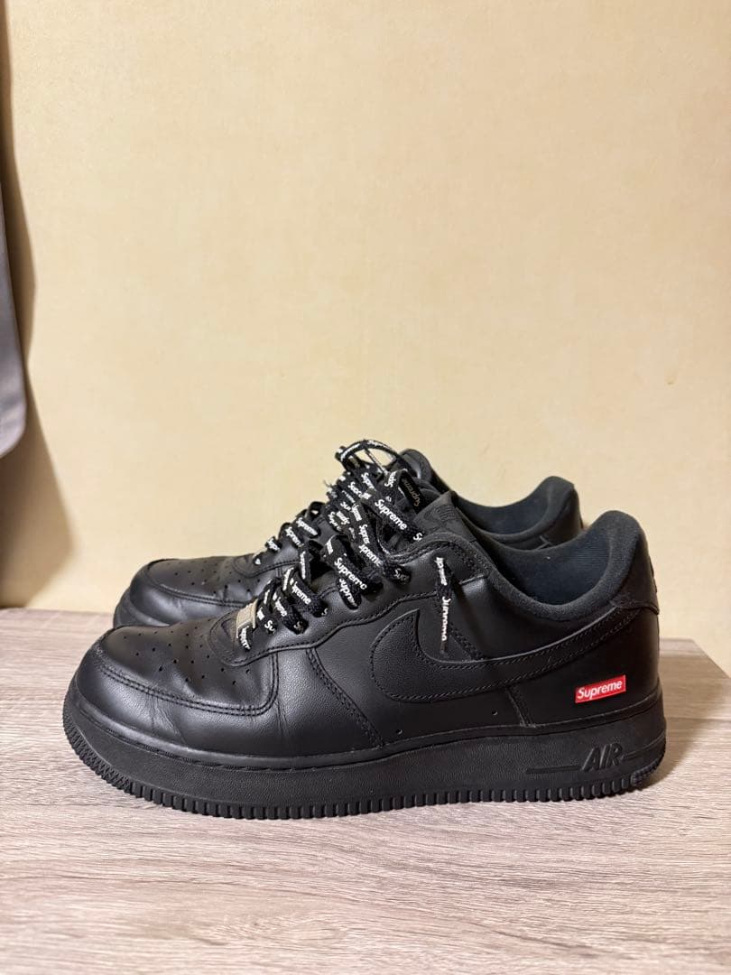 H*様 Nike Air Force 1 ブラック Supreme Supreme × Nike Air Force 1 Mid Black シュプリーム × ナイキ エア