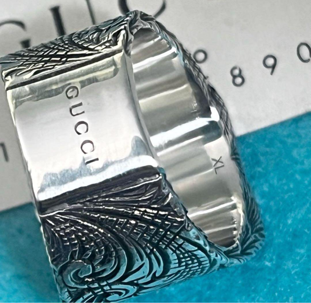 美品‼️GUCCI 指輪 イニシャルリングK XL‼️（22号） - メルカリ