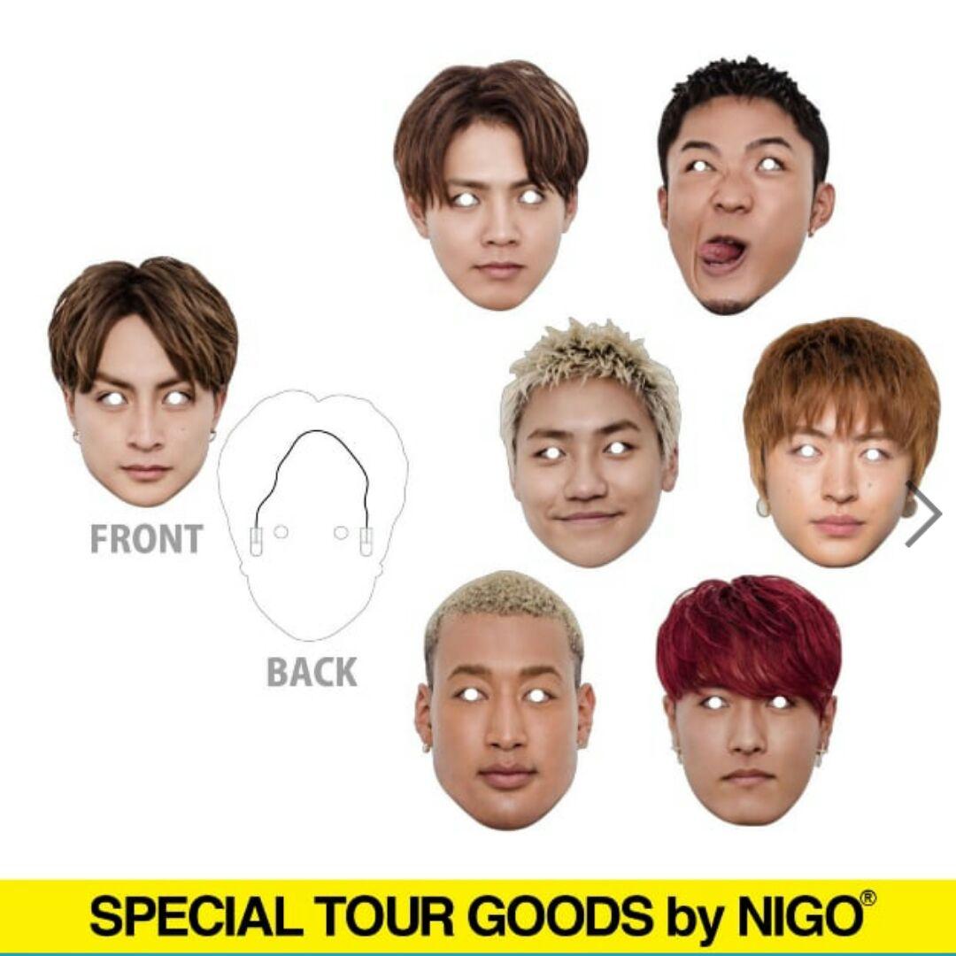 ミュージシャン GENERATIONS MEMBERS MASK GENERATIONS LIVE TOUR 2018 ”UNITED JOURNEY” TOUR GOODS詳細