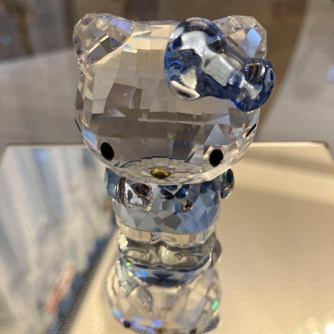 ハローキティ クリスタルフィギュア スワロフスキー　2013限定　希少　ミラー付