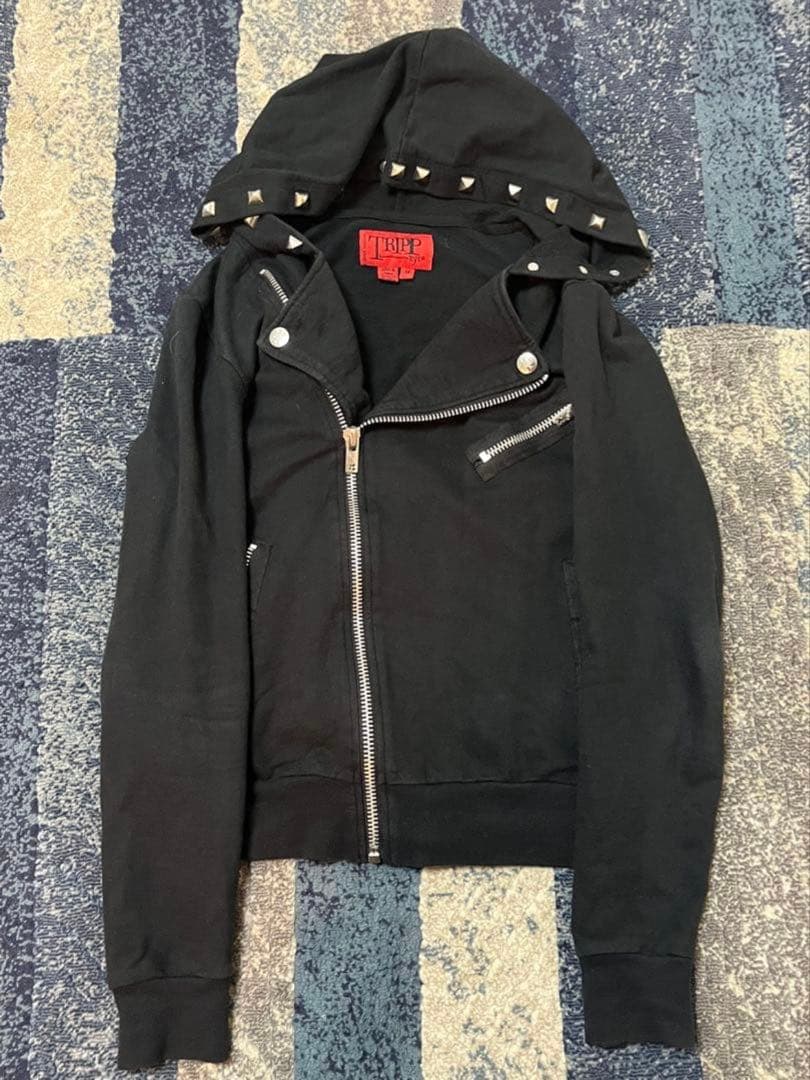 Tripp NYC ライダースパーカー y2k グランジ パンク