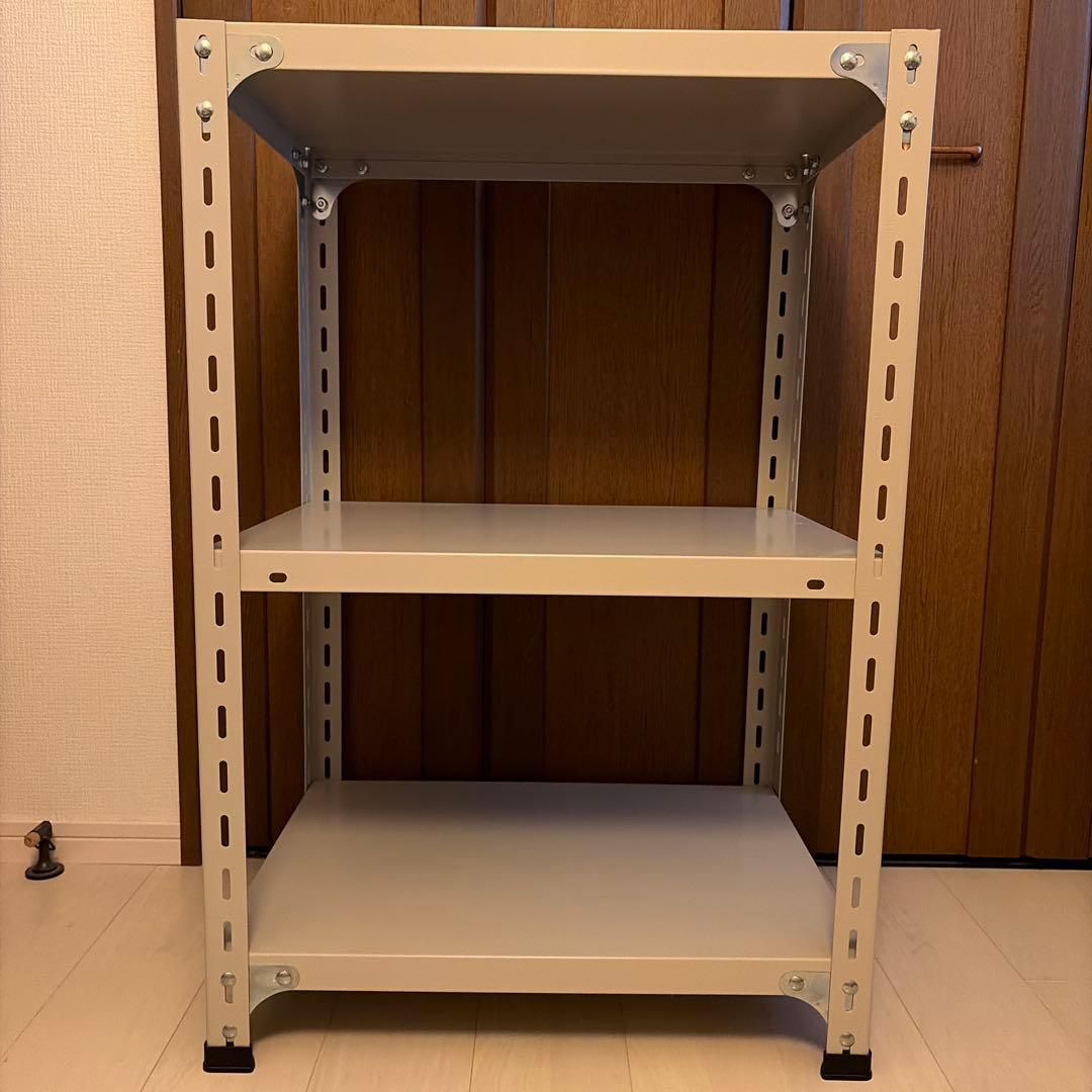 D&DEPARTMENT工業用スチールシェルフスリム（W610）・3段・D450 - メルカリ