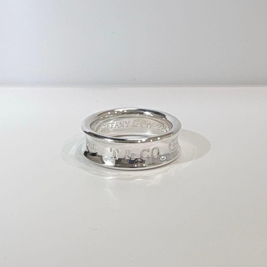 美品 ティファニー 1837 リング　15号
