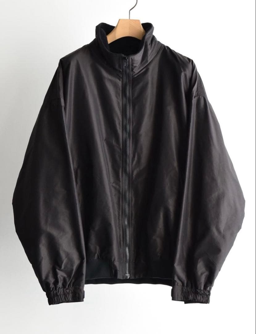 COMOLI コットンシルクトラックジャケット サイズ3 24AW ブラウン