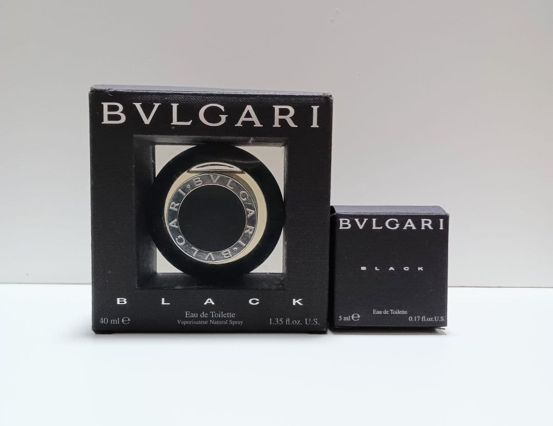 BVLGARI BLACK 香水 40ml & 5ml