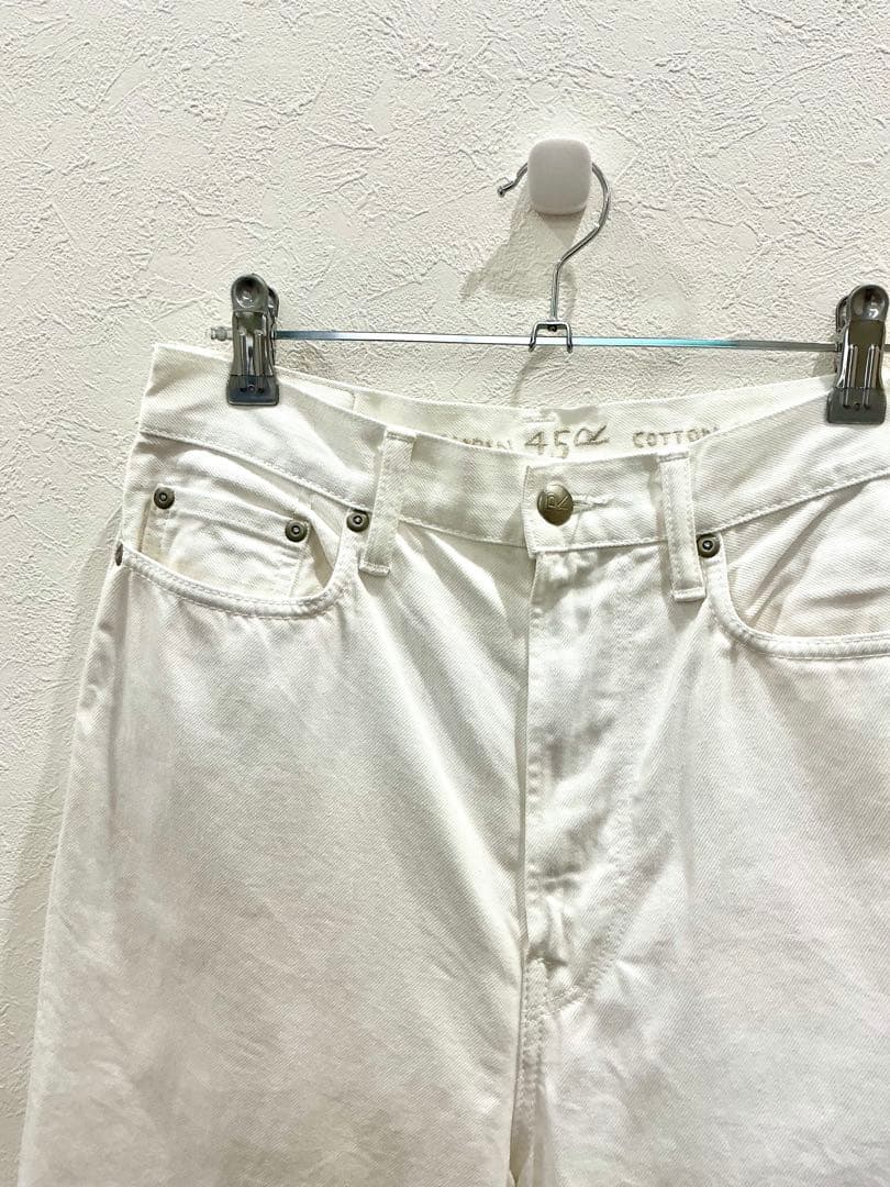 45R ホワイトデニム こばち比女