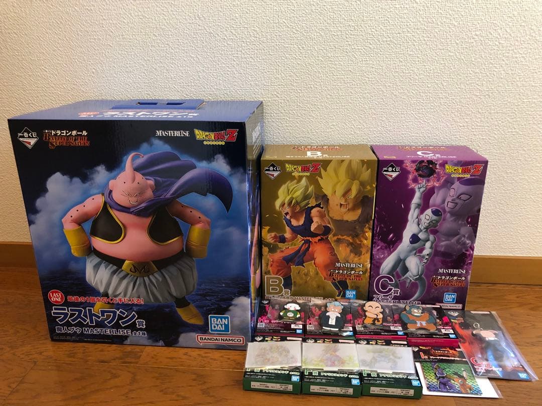 一番くじ ドラゴンボール ラストワン 魔人ブウ B 悟空 C フリーザ セット