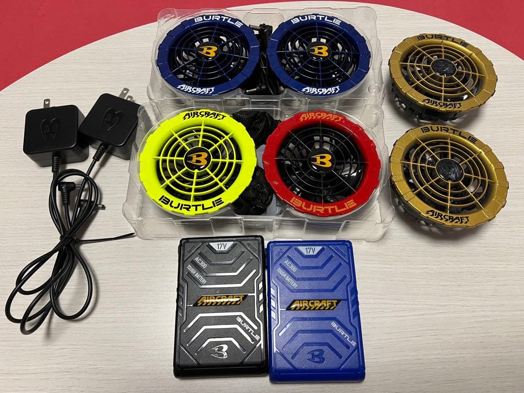 バートル 空調服　ファン　バッテリー 17V