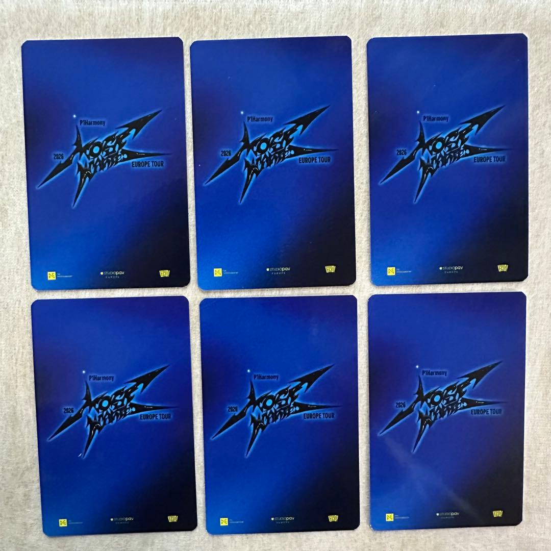 P1Harmony ヨーロッパ ツアー アムステルダム VVIP 特典 トレカ - メルカリ