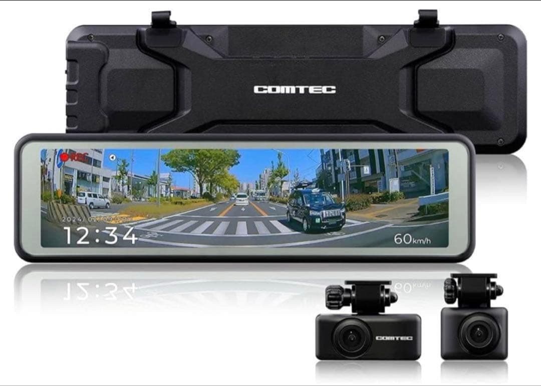 261376 コムテック ミラー型ドライブレコーダー ZDR048