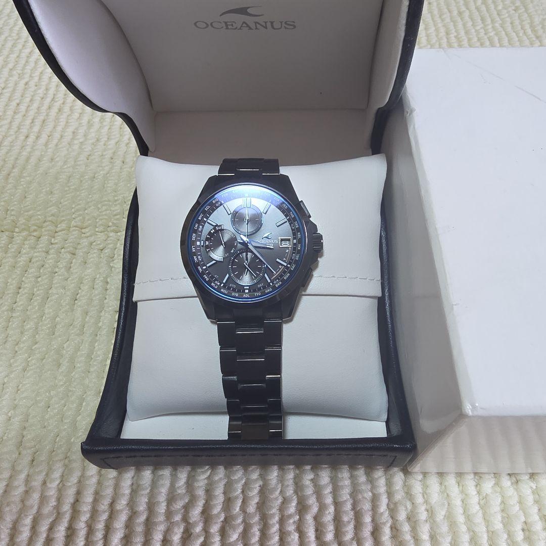 時計 OCW-T2600B-1AJF OCEANUS （豪華おまけ有） オシアナス 電波ソーラー 腕時計 メンズ OCW