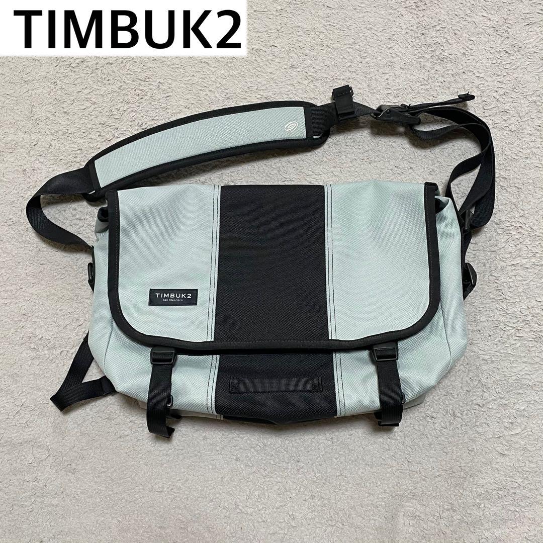 TIMBUK2 メッセンジャーバッグ　Sサイズ　ロゴ刺繍　Y2K 肩掛け　ブルー