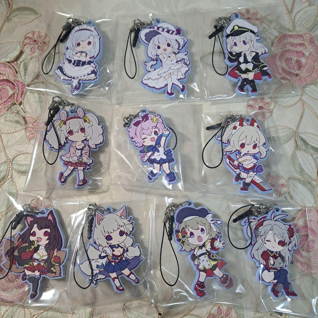 アズールレーン トレーディング ラバーストラップ