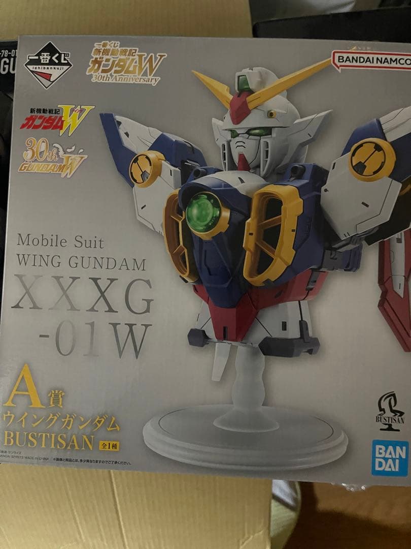 一番くじ 新機動戦記ガンダムW A賞 ウイングガンダム BUSTISAN+おまけ