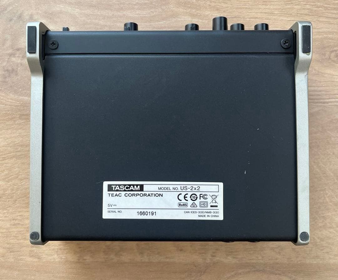 《中古》TASCAM US-2x2 オーディオインターフェイス