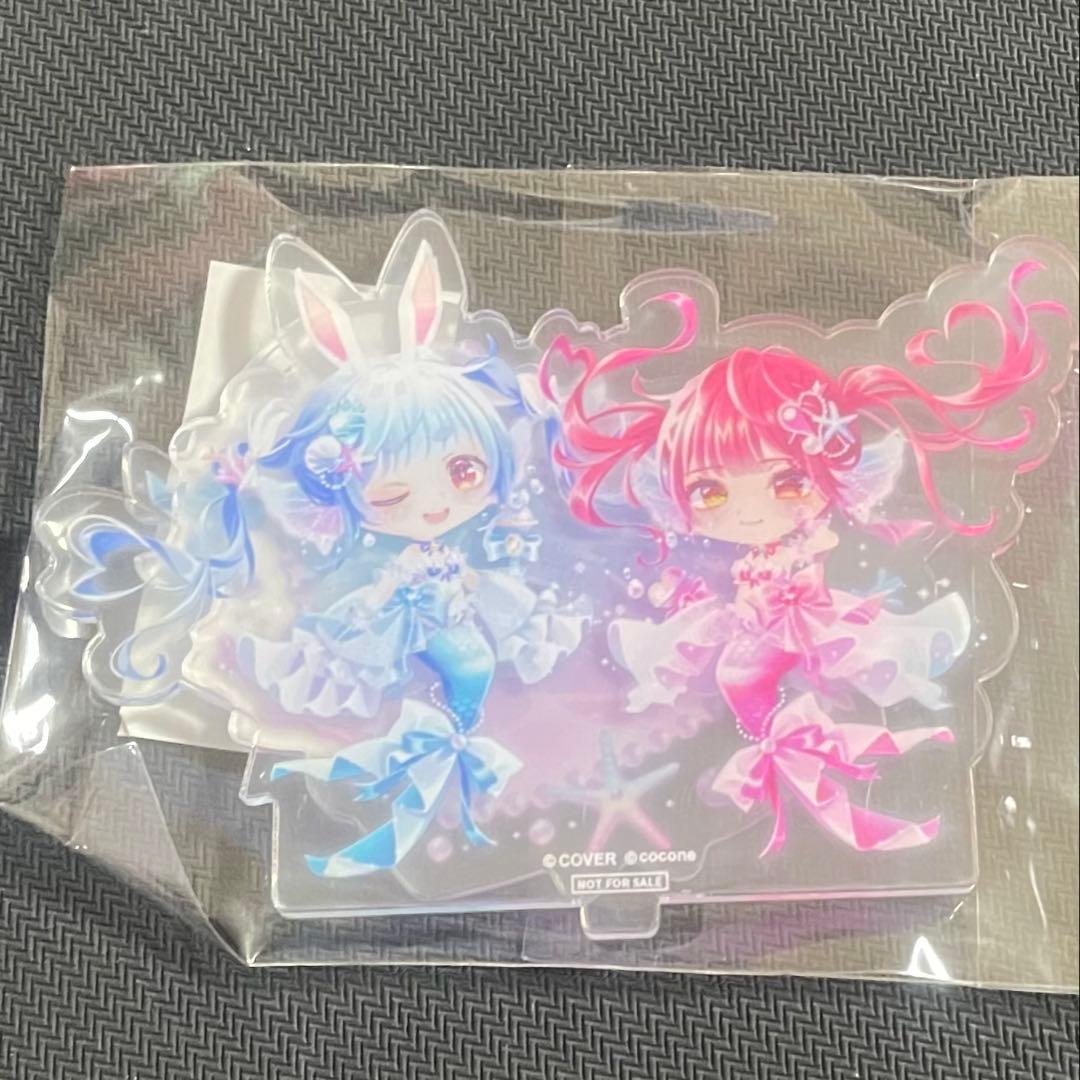 ポケコロツイン ホロライブ 兎田ぺこら 宝鐘マリン ぺこマリ 当選品