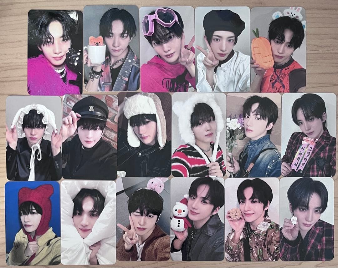 xikers ミンジェ mini4 WATCH OUT 特典トレカ 17枚まとめ xikers 4TH MINI ALBUM『HOUSE OF TRICKY：WATCH OUT』限定特典付きで