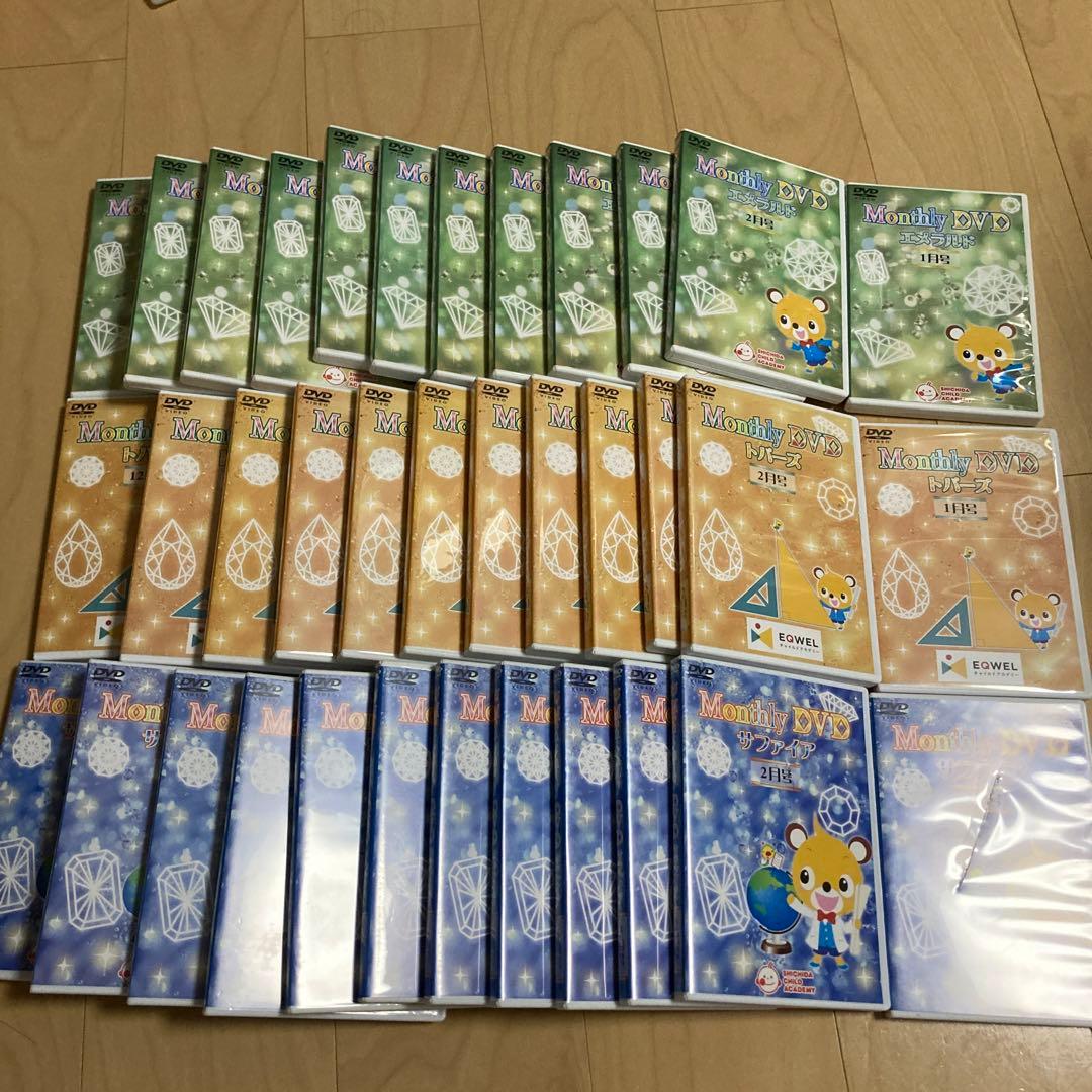 七田式 マンスリーDVD （計36枚） - キッズ・ファミリー低 価格 通販