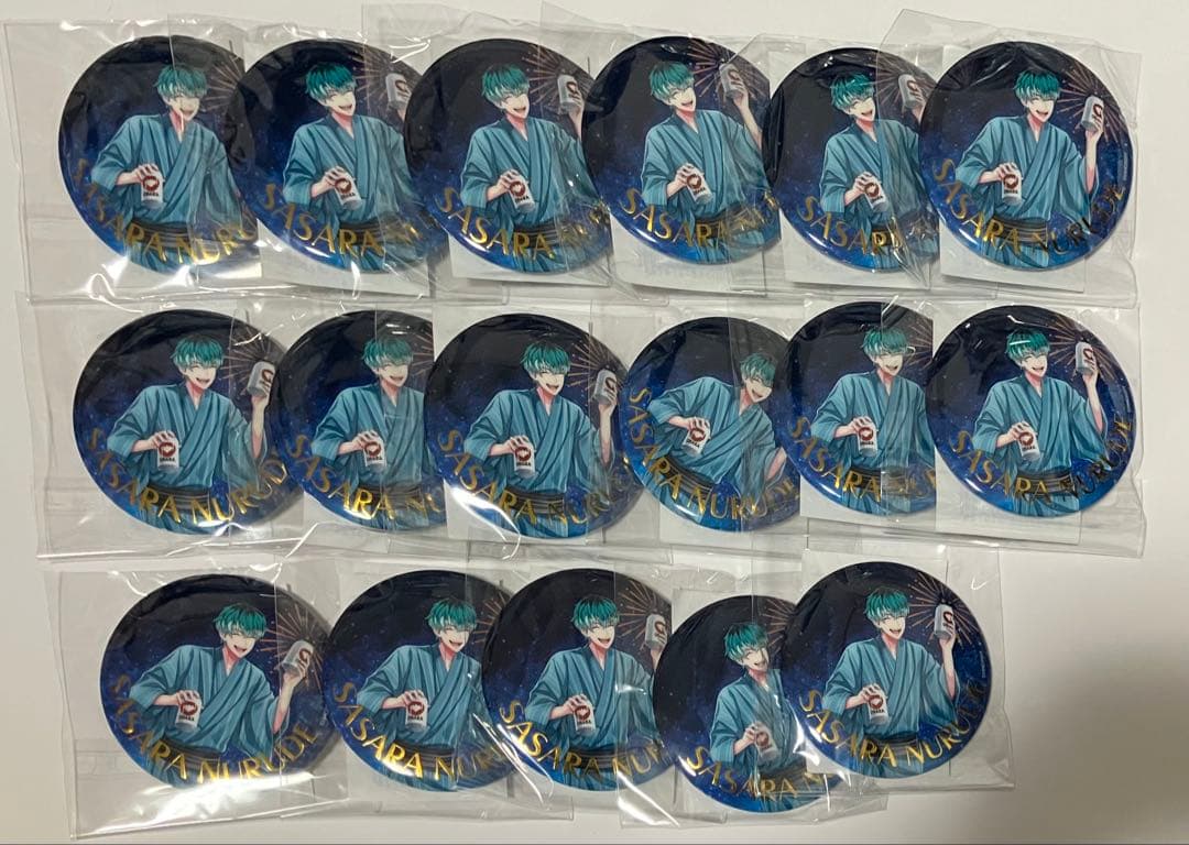 ヒプマイ　缶バッジ　E-7 簓