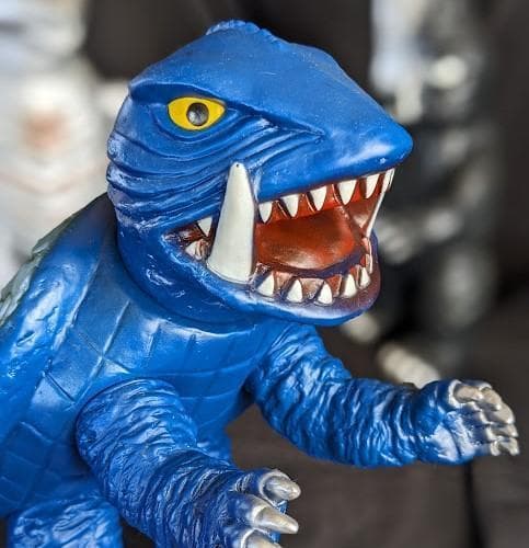 昭和ガメラ＆ギロン＆宇宙ギャオス（マーミット）ソフビフィギュア3体