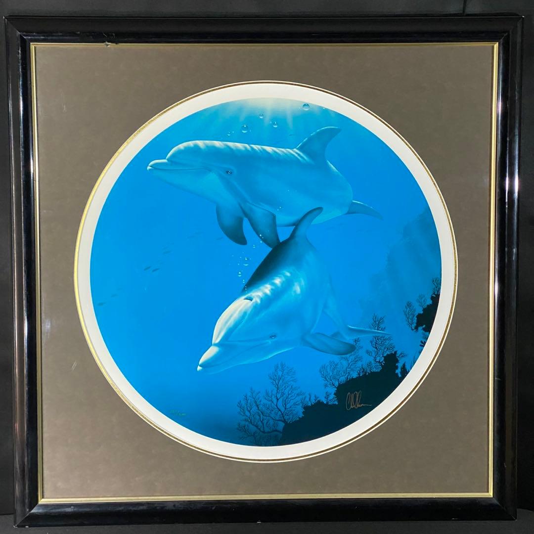 シルクスクリーン　ラッセン　　直筆サイン　限定300部　フレンズ　アールビバン