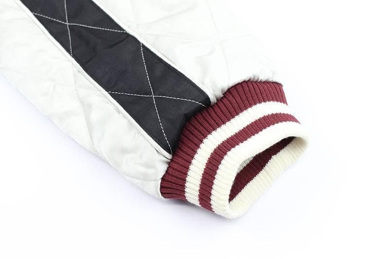 HOUSTON レーヨン スカジャン ALASKA HAWK柄 51216 L - メルカリ