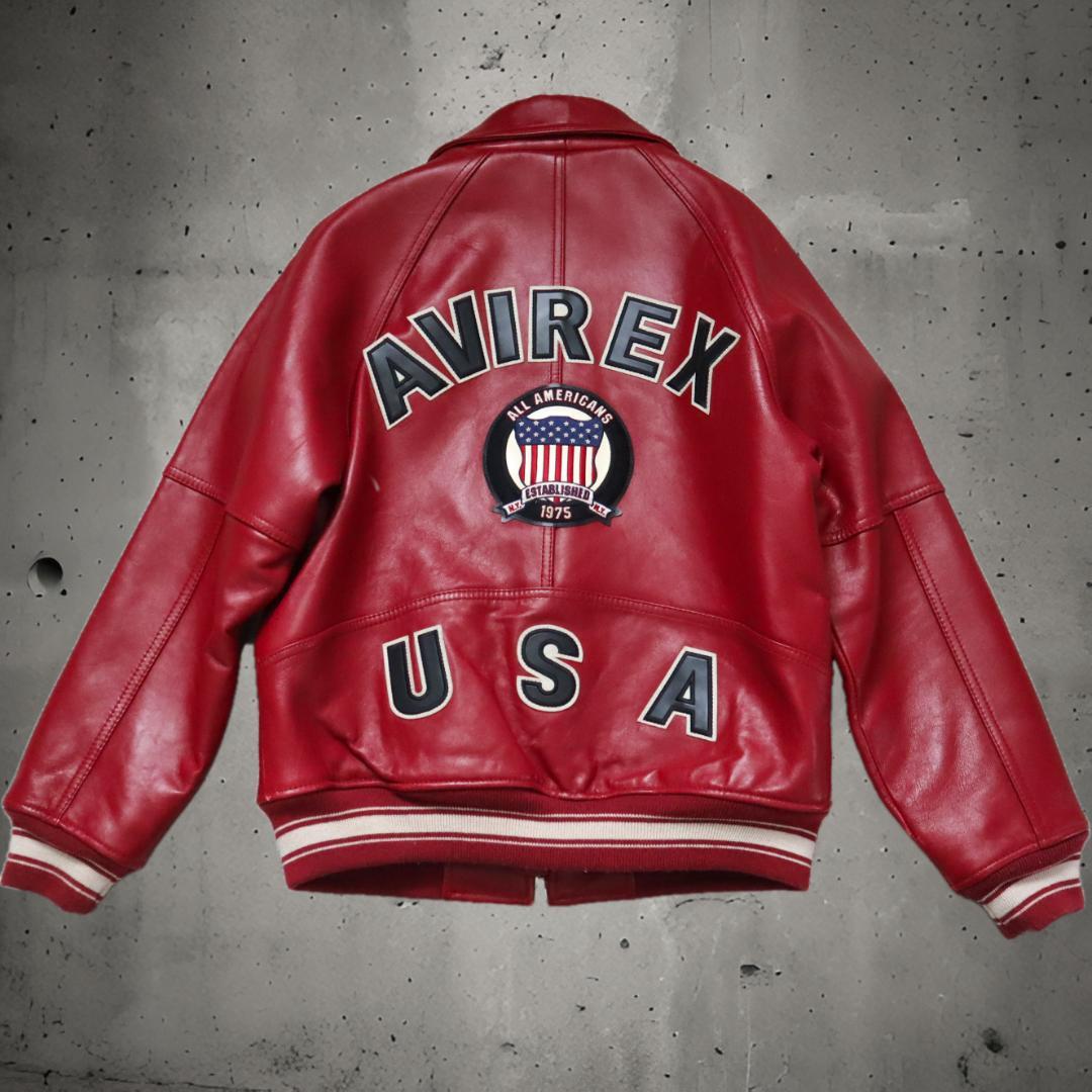 アヴィレックス/AVIREX ライト シグネチャー バーシティージャケット