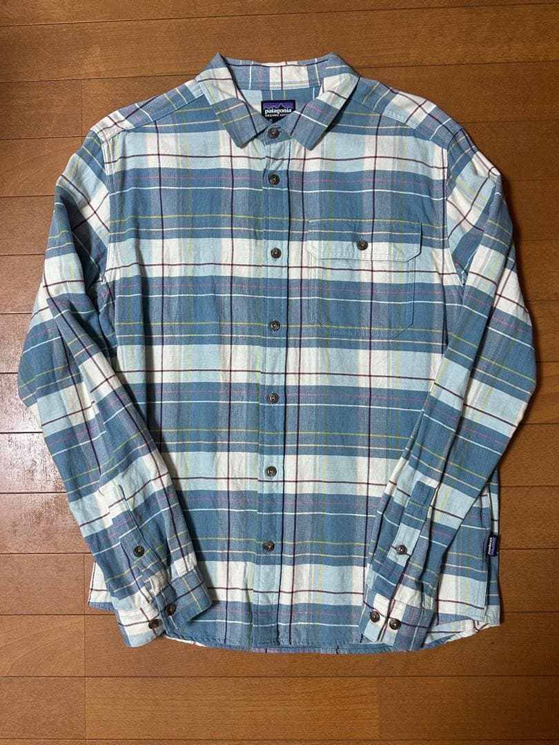 トップス patagonia FJORD FLANNEL SHIRT Men's Long-Sleeved Organic Cotton Midweight Fjord Flannel Shirt