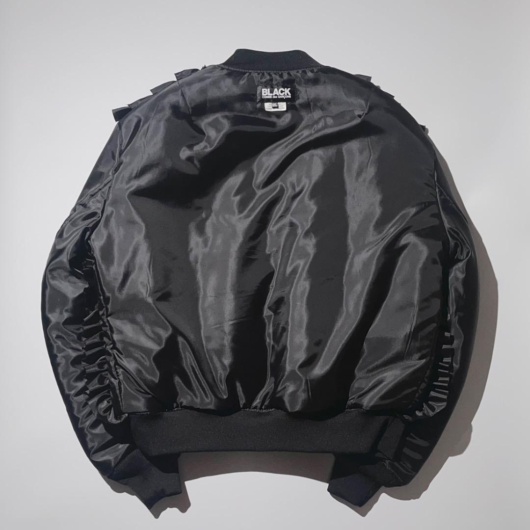 25ss BLACK COMME des GARCONS フリルボンバーブルゾン - メルカリ