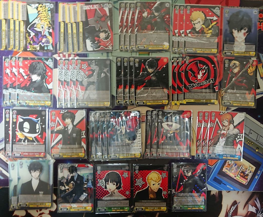 ヴァイスシュヴァルツ ペルソナ5 デッキ パーツ まとめ売り