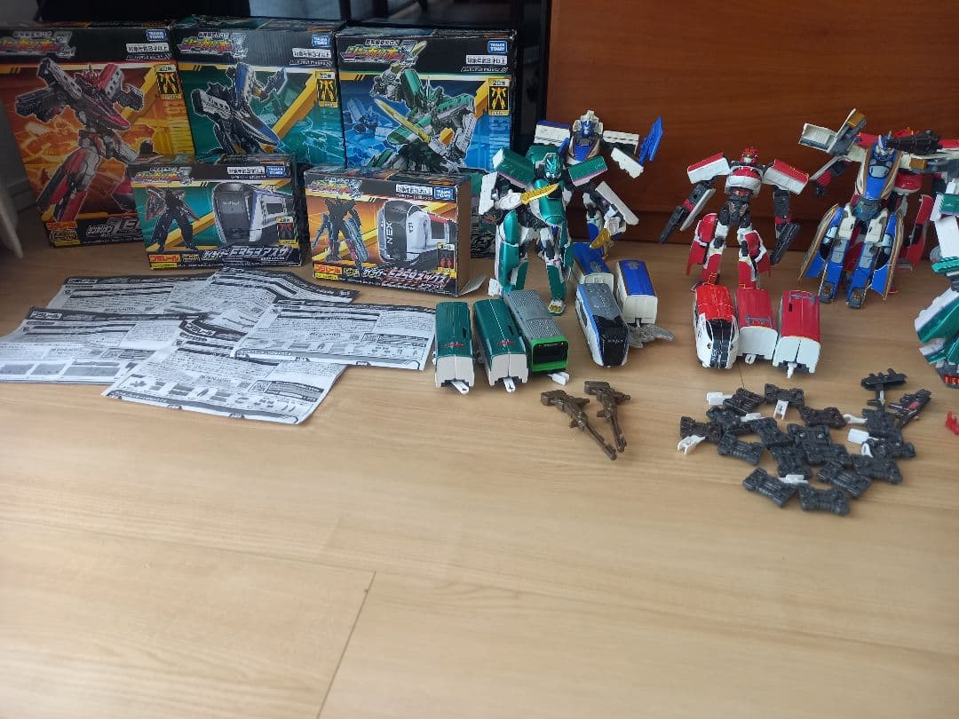 シンカリオンZとZ合体3体　初代シンカリオン5体　まとめ売り