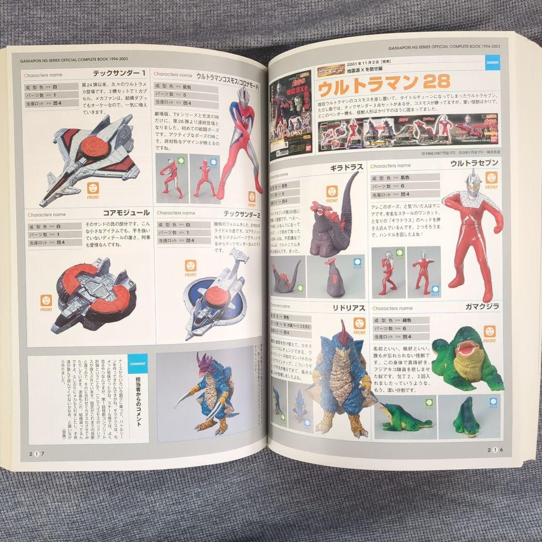 ガシャポンHGシリーズオフィシャルコンプリートブック1994-2003オマケ