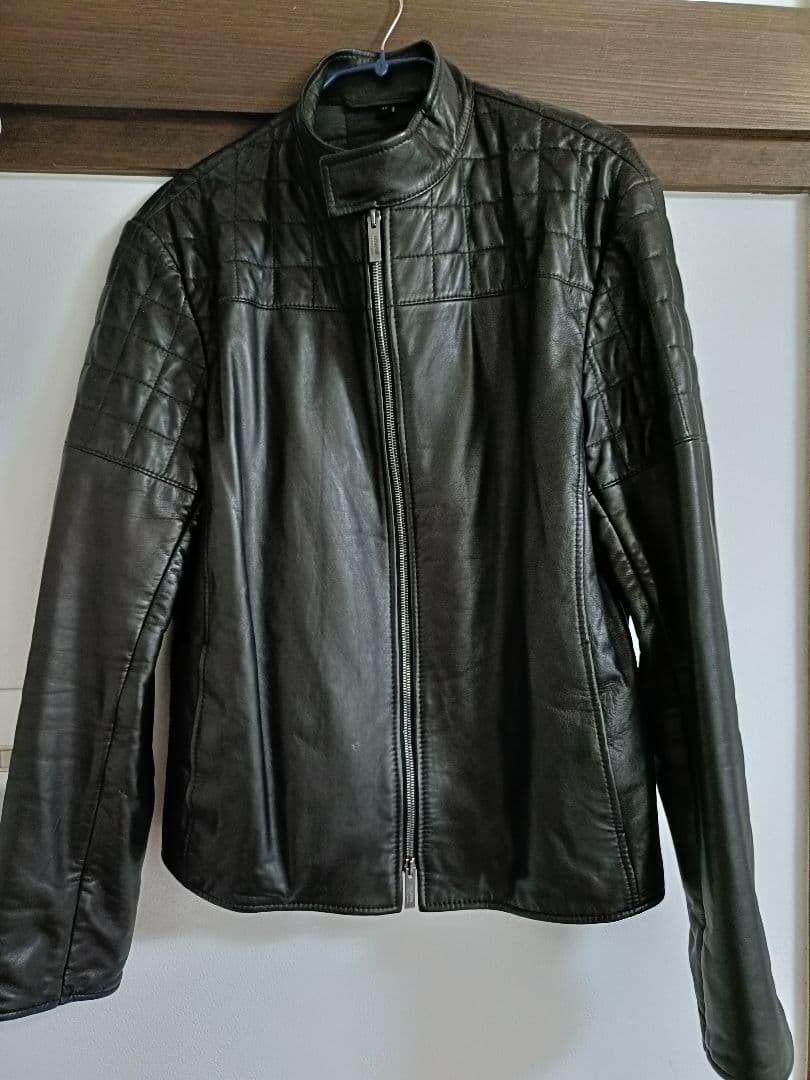 【SYさん専用】アルマーニコレツォーニ　レザージャケット 中古・古着通販】ARMANI COLLEZIONI (アルマーニ コレツィオーニ