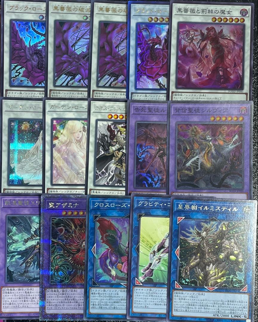 構築済みデッキ アザミナ ローズ・ドラゴン 黒薔薇の破滅竜 おまけ付き