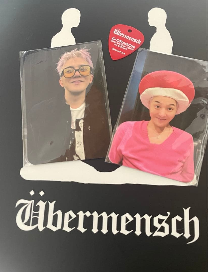 GD g-dragon シドニー vip入場特典 トレカ 2枚＆ピックセット