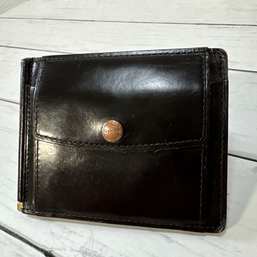GANZO ガンゾ　マネークリップ　小銭入れ　カードケース　レザー