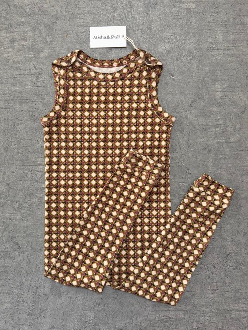 よ*る様 【misha&puff】 Baby Snap Overall 18-2