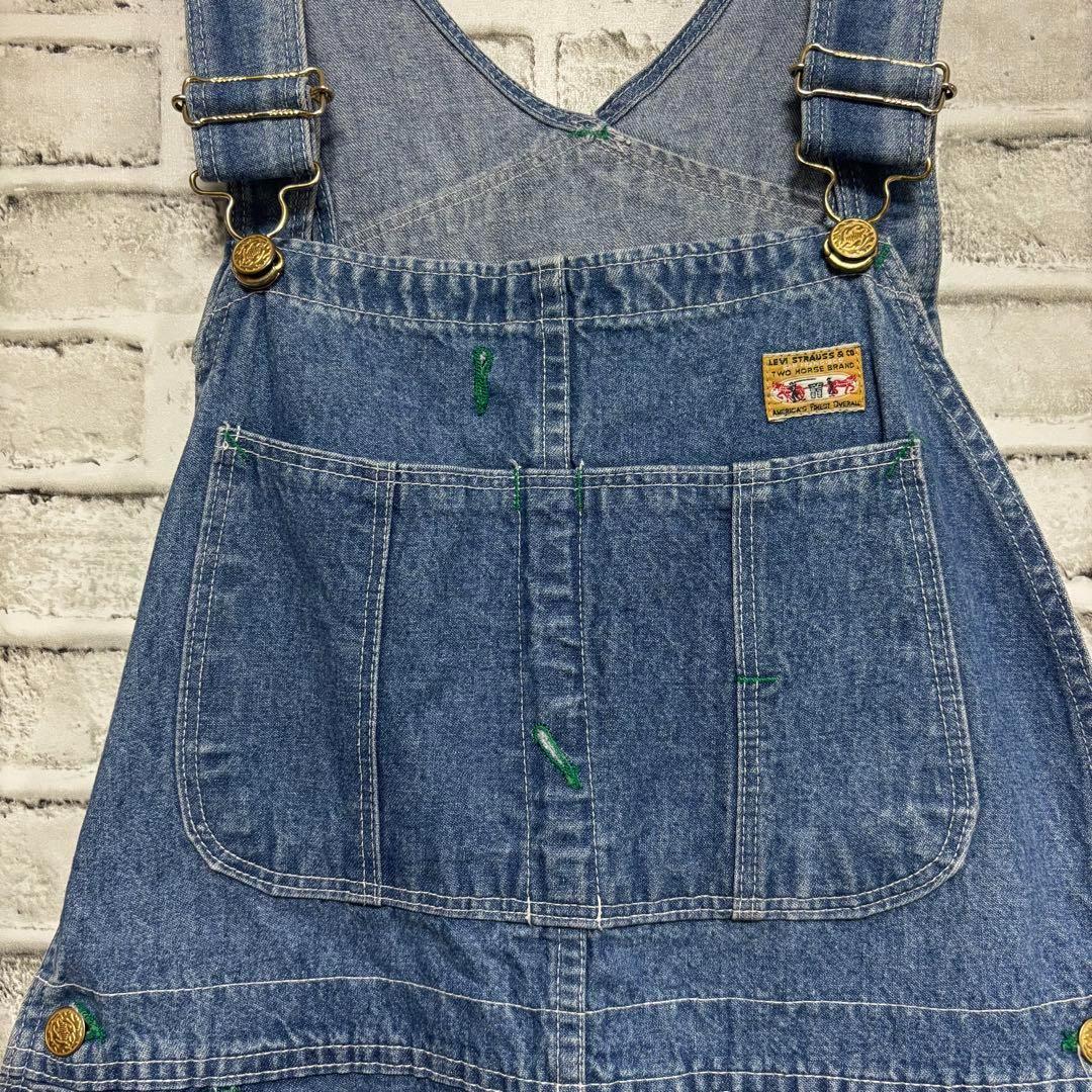 90s Levis リーバイス オーバーオール USA製 ブルーデニム 32 - メルカリ