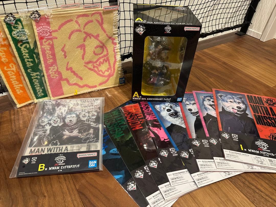 一番くじ　マンウィズアミッション　A賞フィギュア　B賞 一番くじ MAN WITH A MISSION 15th ANNIVERSARY｜一番くじ倶楽部
