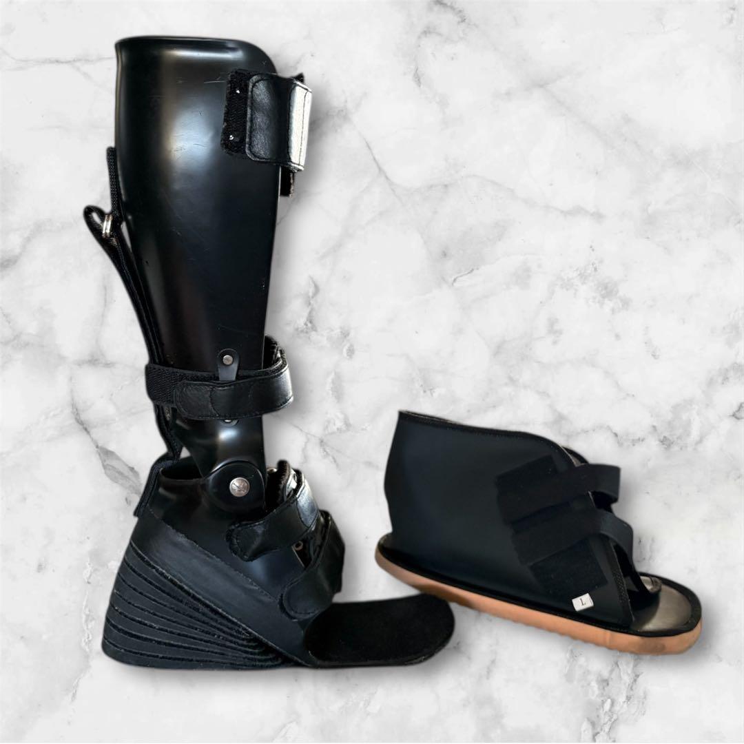 アキレス腱 装具 プレート7枚 / カバー（L）付き