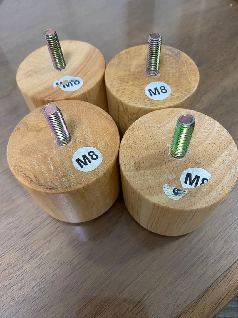 無印良品 木製脚 5cm ナチュラル(M8) 4本組 - メルカリ