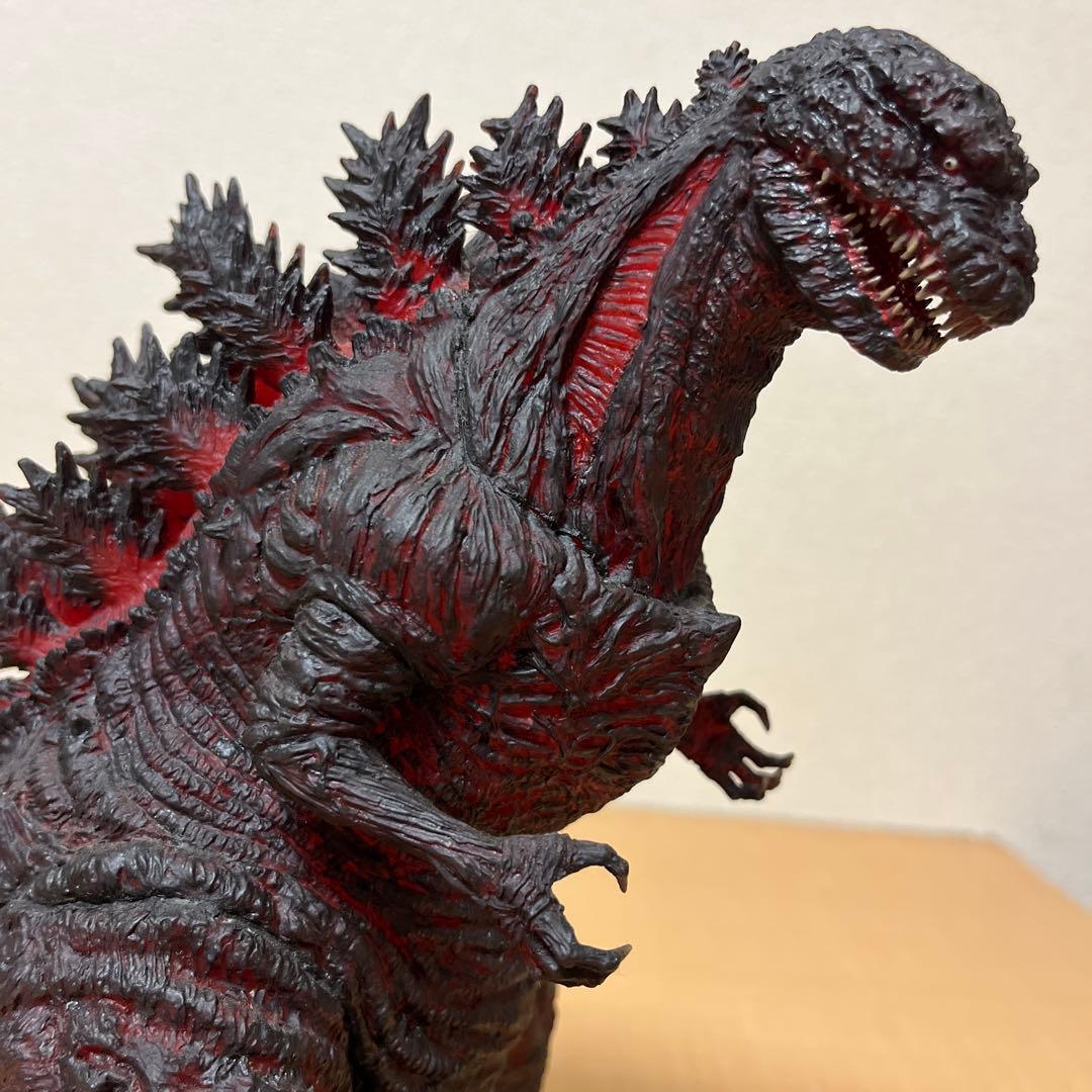 送料込み 特価】東宝大怪獣 シン・ゴジラ（クリアレッド成形）組立塗装