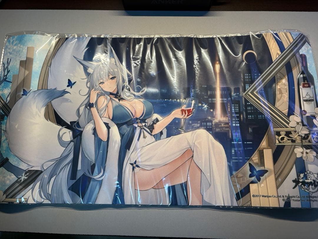 トレカアイテムくじ　アズールレーン　信濃　ラバープレイマットスリム