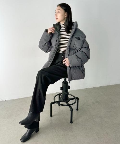 THE NORTH FACE マリオン オンボールジャケット グレー 韓国限定L